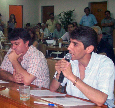 La mitad de la alocución de Carranza estuvo centrada en críticas al pattismo.