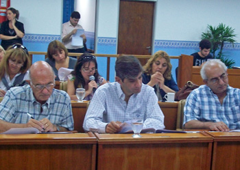 Diez minutos de sesión en el Concejo Deliberante