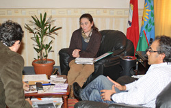 Vecinos de Coprovi se reunieron el Intendente