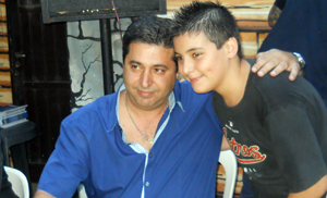 Pasó por Garín el candidato de Macri para la presidencia de Boca