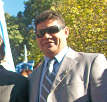 El chofer del Intendente volcó en la autopista con el coche oficial