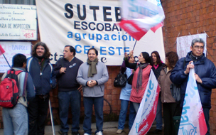 Suteba realizó tomas pacíficas en rechazo de posibles ajustes