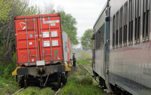 Descarriló un tren de carga y hay demoras en el servicio del Mitre