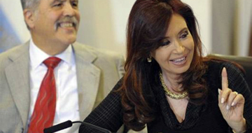 Guzmán compartió el acto por el Día de la Lealtad con la Presidenta de la Nación