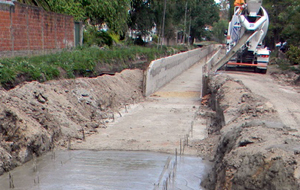Calculan que para fin de año estaría terminado el entubamiento del Bedoya