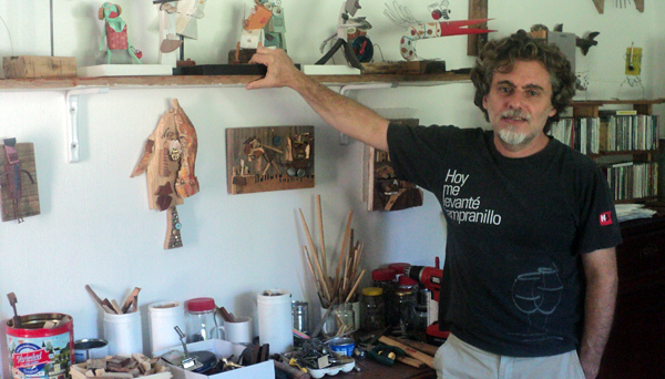 El maschwitzense “Quique” Gurevich expone en el Museo de la Reconquista