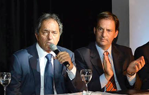 Scioli encabezó un acto en Maschwitz y afirmó que “Escobar está para mucho más”