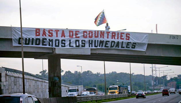 Charla sobre urbanismo, humedales e inundaciones