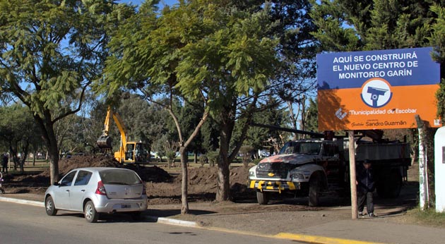 Puntapié inicial para la construcción del Centro de Monitoreo de Garín