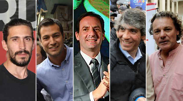 De los catorce precandidatos, solo cinco superaron el filtro de las PASO