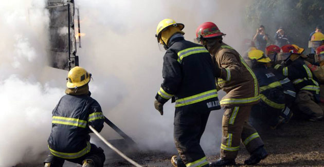 Escobar fue sede de un encuentro regional de escuelas de bomberos voluntarios