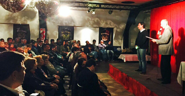 Ariel Sujarchuk presentó sus proyectos ante dirigentes de instituciones deportivas