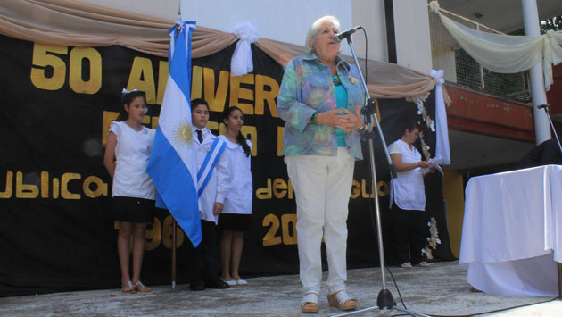 Festejó sus cincuenta años la escuela primaria Nº19 de Garín