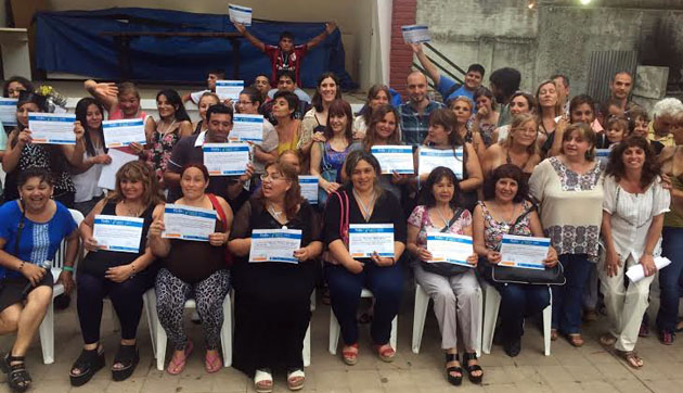 Escobarenses recibieron los certificados del FinES 2 por sus estudios secundarios