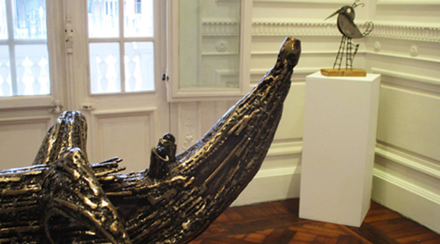 El maschwitenze Quique Gurevich expone su arte en la ciudad de Tigre