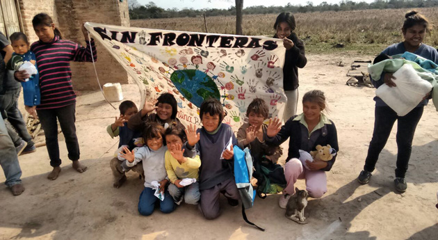 Pedido de donaciones de Sin Fronteras para viaje solidario a Chaco