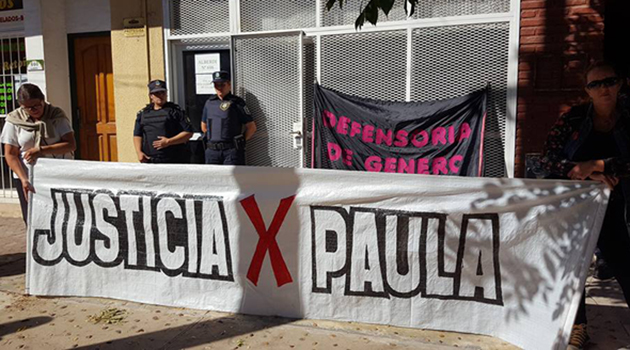 Un año de impunidad: Familiares de Paula Cufré se manifestaron en la Fiscalía