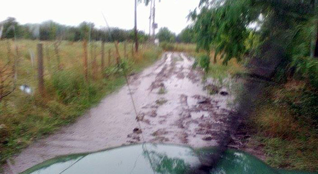 Calles en mal estado y promesas incumplidas del Municipio en Matheu