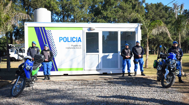 Ponen en funcionamiento una nueva posta de la Policía Local en el barrio La Victoria