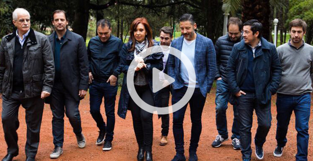 Ariel Sujarchuk participó de una cumbre de intendentes con Cristina Kirchner