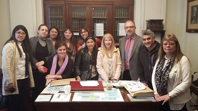 Taquígrafos escobarenses visitaron la Cámara de Senadores de la Nación