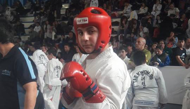 Medalla de bronce para un chico de Escobar en un Bonaerense de Taekwondo