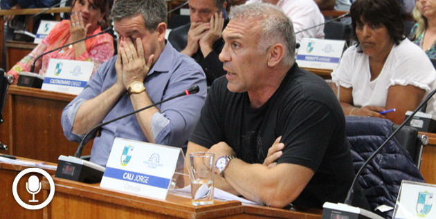 “Acero” Cali reapareció en el Concejo y volvió a cargar contra el Intendente