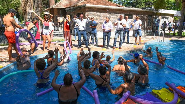 El Intendente encabezó el cierre de la colonia de verano para adultos mayores