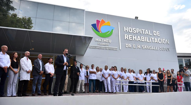 Sujarchuk inauguró en Matheu el centro de salud pública más grande del distrito