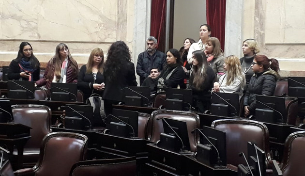 Estudiantes de Taquigrafía Parlamentaria visitaron el Congreso de la Nación