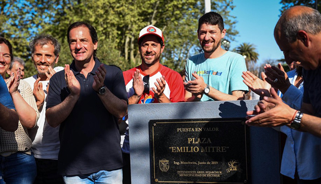 El Intendente inauguró en Maschwitz la remodelación de la plaza Emilio Mitre