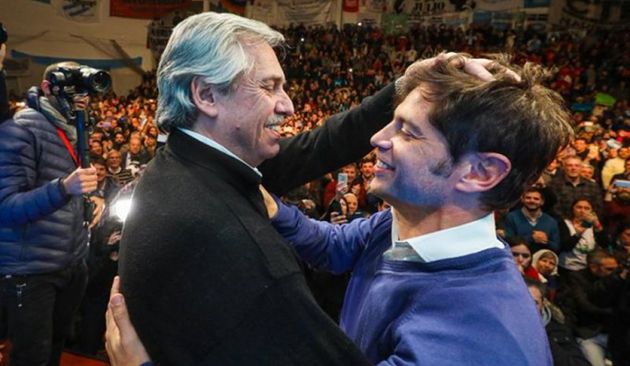 Axel Kicillof y Alberto Fernández ganaron por más de veinte puntos en Escobar