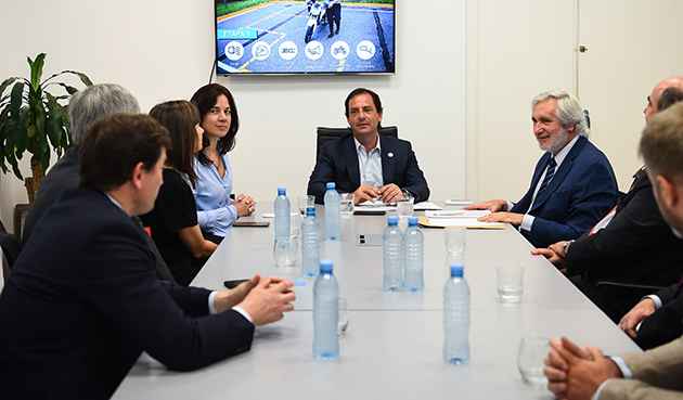 Sujarchuk recibió al procurador general de la provincia de Buenos Aires