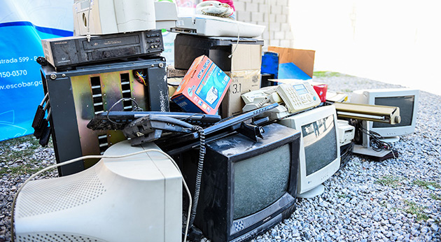 Escobar Sustentable: Se recolectaron 30 mil kilos de residuos electrónicos