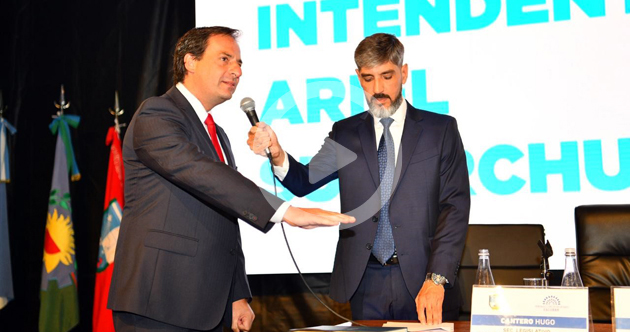 Ariel Sujarchuk inició su segundo mandato y prometió “años muy positivos”