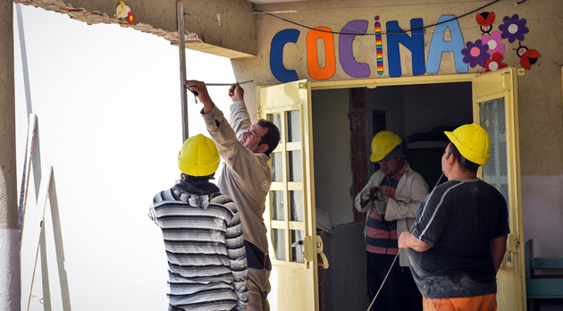 El Municipio está reparando problemas edilicios en ocho escuelas y jardines