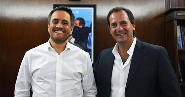 Ariel Sujarchuk se reunió con el ministro de Ambiente y Desarrollo Sostenible