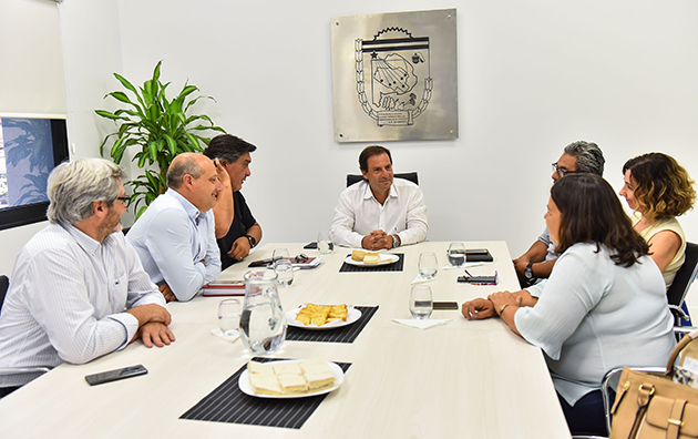 Sujarchuk se reunió con las nuevas autoridades educativas de la región