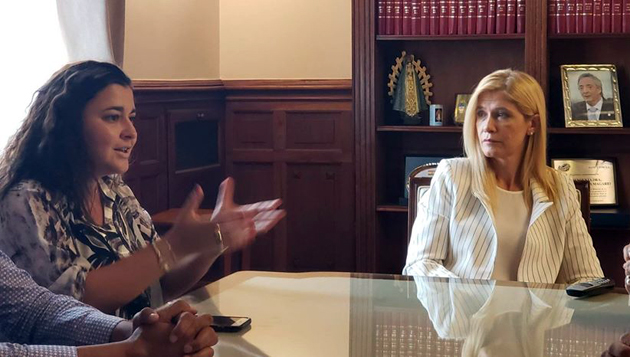 La defensora del Pueblo de Escobar se reunió con la vicegobernadora Magario