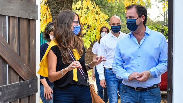 La ministra de las Mujeres y Géneros visitó Escobar y se reunió con el Intendente