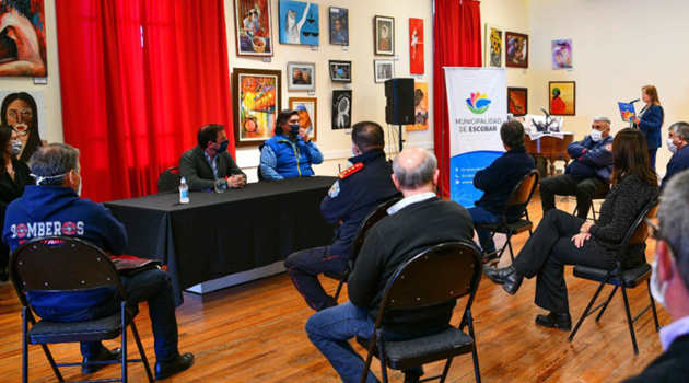 Tres cuarteles de bomberos voluntarios se suman a la lucha contra el Covid-19