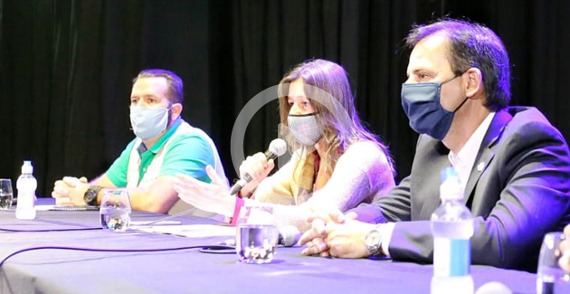 La ministra de Seguridad de la Nación encabezó una capacitación sobre Covid-19