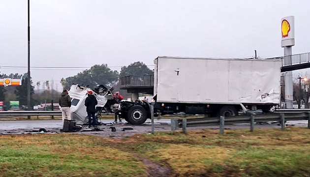 Impresionante accidente en cadena en el kilómetro 54 de la Panamericana