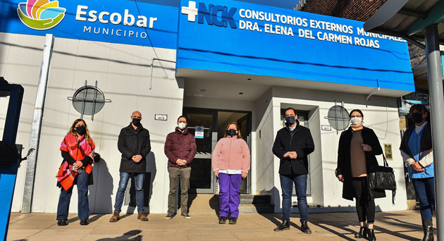 El Intendente encabezó un homenaje a la médica Elena Rojas en Garín