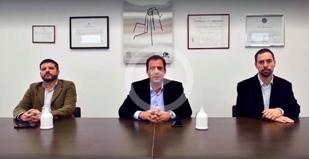 Sujarchuk grabó un mensaje y afirmó que “el momento más crítico del Covid-19 llegó”