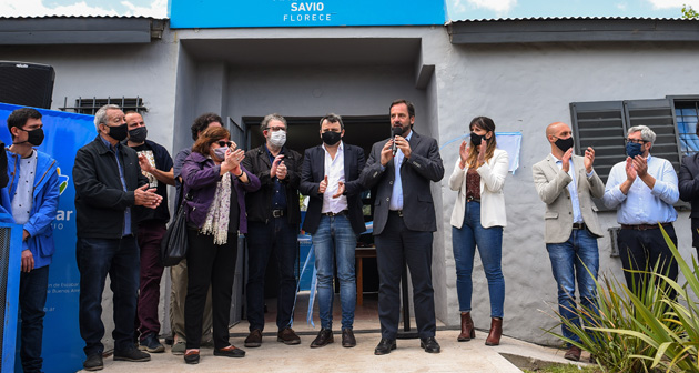 Se inauguró en Maquinista Savio un Centro Educativo Integral y de Oficios