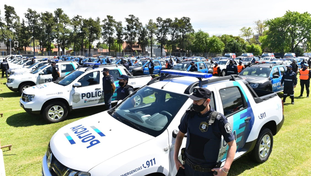 Escobar recibirá fondos para comprar 50 patrulleros y 500 cámaras de seguridad