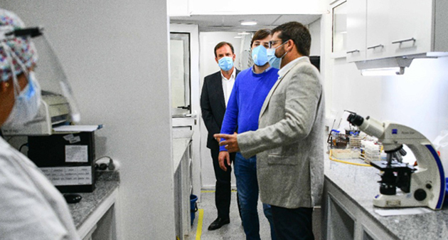 El viceministro de Salud se reunió con el Intendente y visitó el hospital Erill