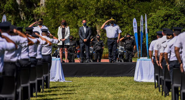 El Intendente distinguió a 100 agentes en el Día de la Policía Bonaerense