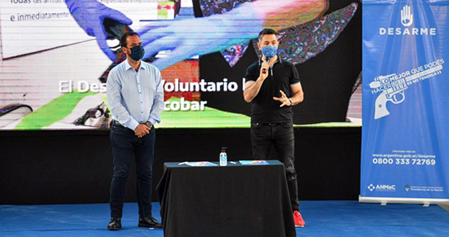 Se implementará en Escobar el programa nacional de desarme voluntario